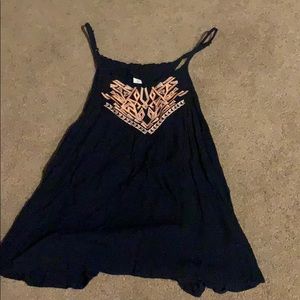 Aeropostale Spaghetti Strap Cropped Tank